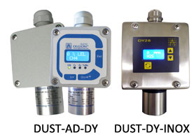 GAS TRASMITTERS SERIES DUST (DUST/AD and DUST/DY)