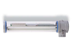 Lighting fixture for fluorescent tubesand LED tubes (FLFE...)