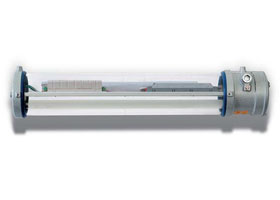 Lighting fixture for fluorescent tubesand LED tubes (FLF...)