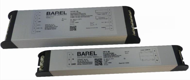  HFX & HFXE LED Electronic ballast & combined electronic ballast & Em Inverter