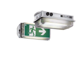 Compact Emergency Light Fittings (Series C-LUX 6108 / 6508)